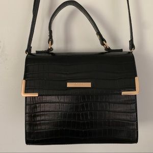 Crocodile Print Dunes Crossbody Bag